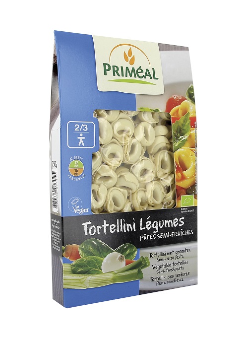 Tortellini cu Legume Bio 250gr Primeal