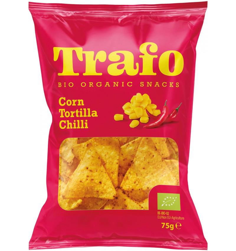 Tortilla cu Chilli Bio 75 grame Trafo