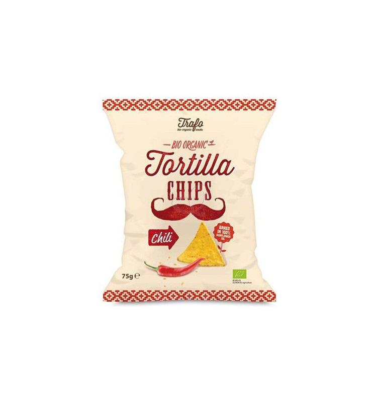 Tortilla cu Chilli Bio 75 grame Trafo