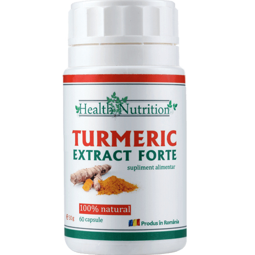 Turmeric Extract Forte 60cps Health Nutrition