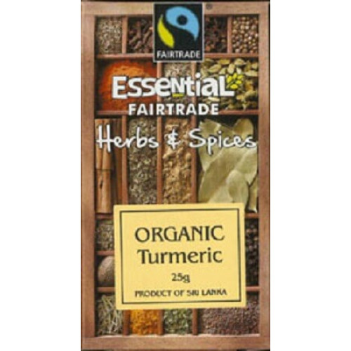 Turmeric Macinat Bio Fairtrade 25gr Essential