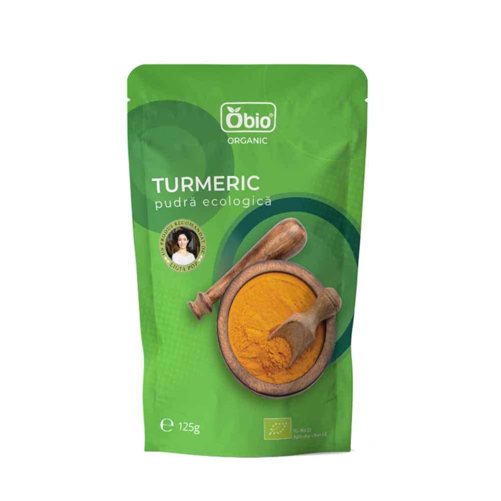 Turmeric Pudra Bio 125gr Obio