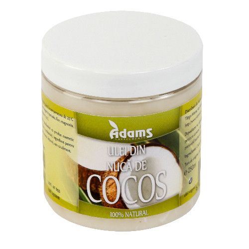 Ulei Cocos Uz Alimentar Adams Vision 250ml