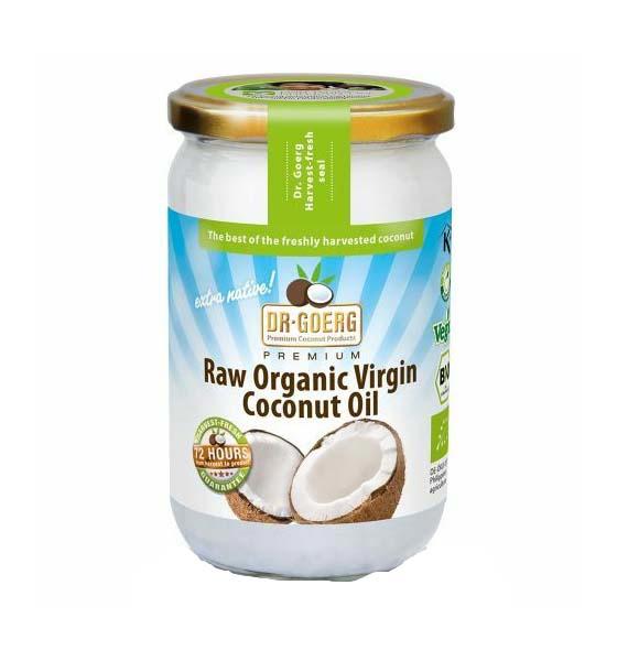 Ulei de Cocos Premium Raw Eco 200 mililitri Dr. Goerg