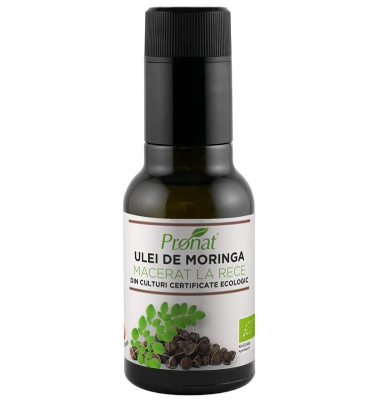 Ulei din Seminte de Moringa Presat la Rece Bio 100ml Pronat