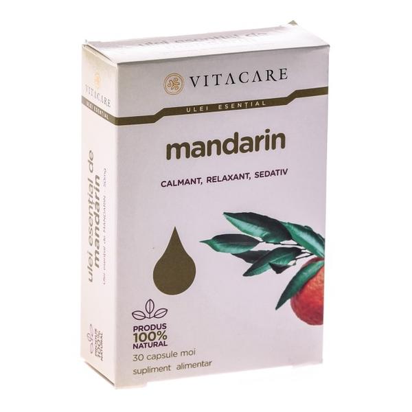 Ulei Esential de Mandarin 30 capsule VitaCare