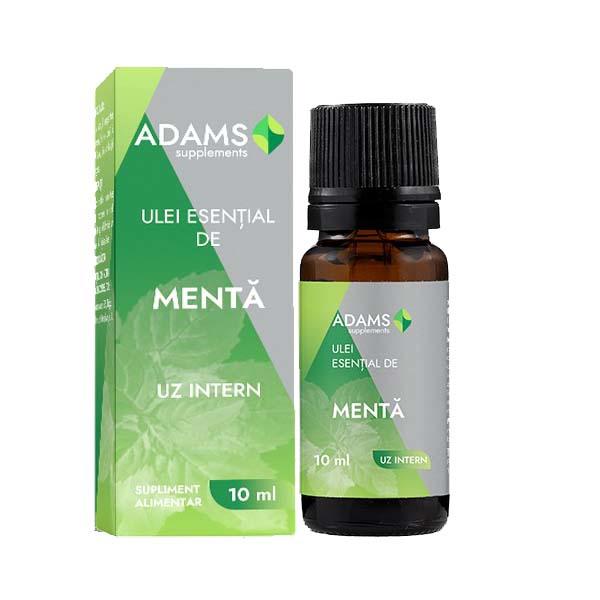 Ulei Esential de Menta Uz Intern 10ml  Adams Vision