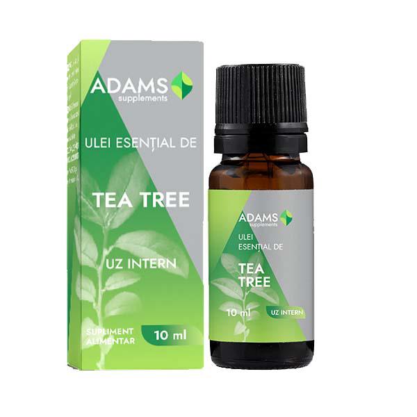 Ulei Esential de Tea Tree Uz Intern 10ml Adams Vision