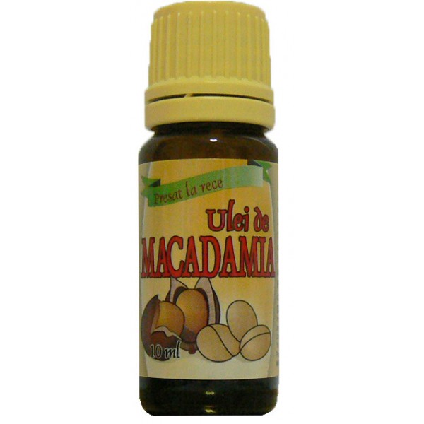Ulei Macadamia Presat la Rece Herbavit 10ml