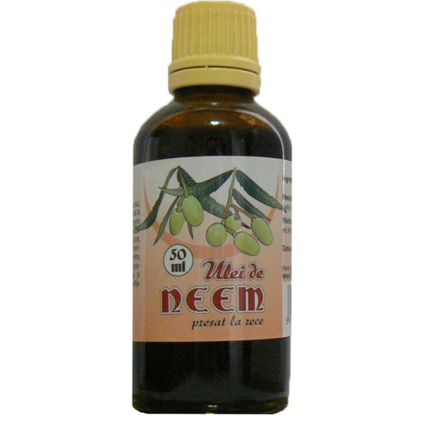 Ulei Neem Presat la Rece Herbavit 50ml