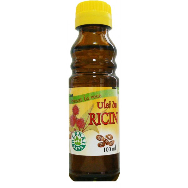 Ulei Ricin Presat la Rece Herbavit 100ml