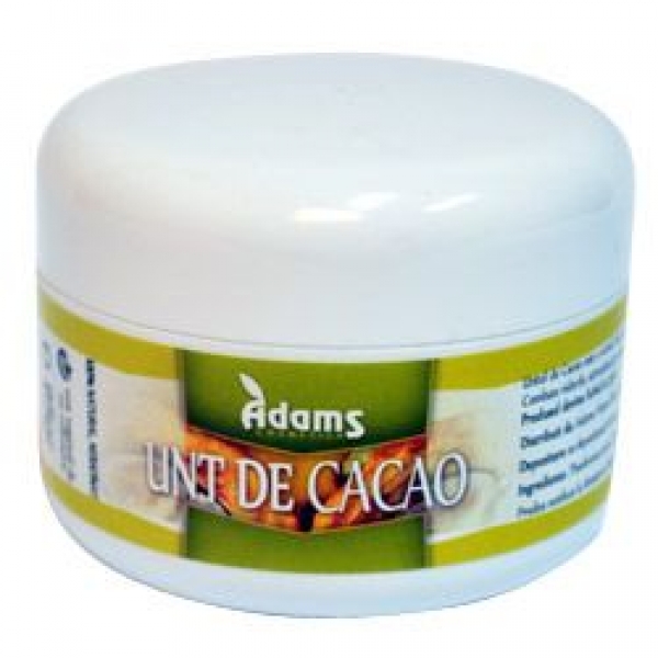 Unt de Cacao Organic Adams Vision 65gr