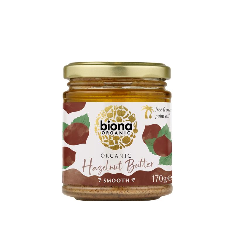 Crema Tartinabila de Alune de Padure Bio 170 grame Biona