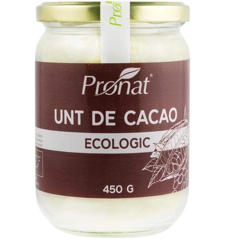 Crema Tartinabila de Cacao Bio 450 grame Pronat