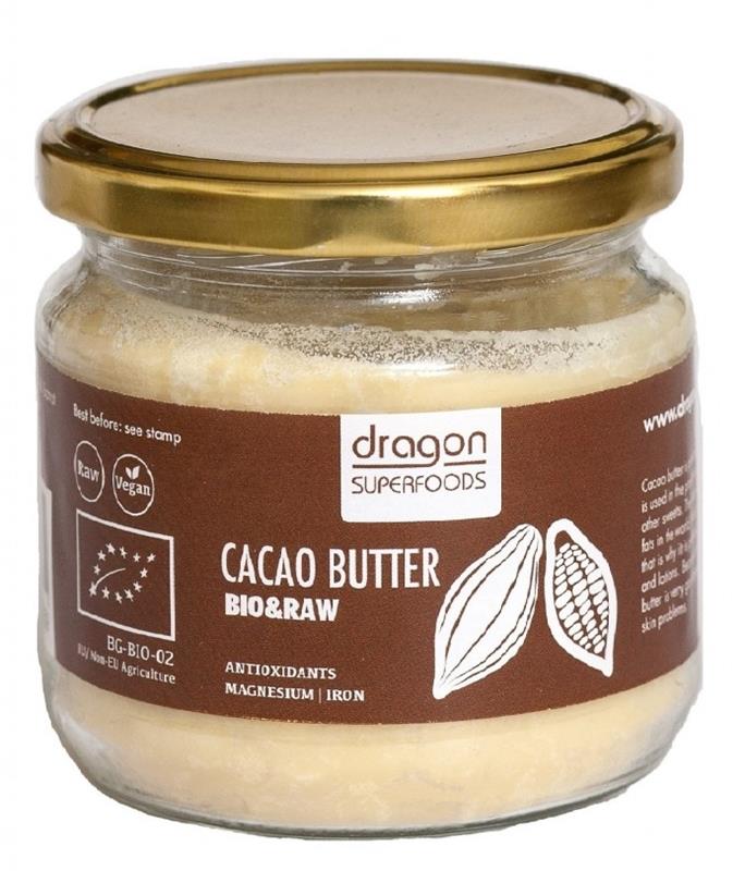 Crema Tartinabila de Cacao Raw Criollo Bio Dragon Superfoods 100gr