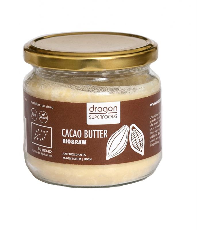 Crema Tartinabila de Cacao Raw Criollo Bio Dragon Superfoods 300gr