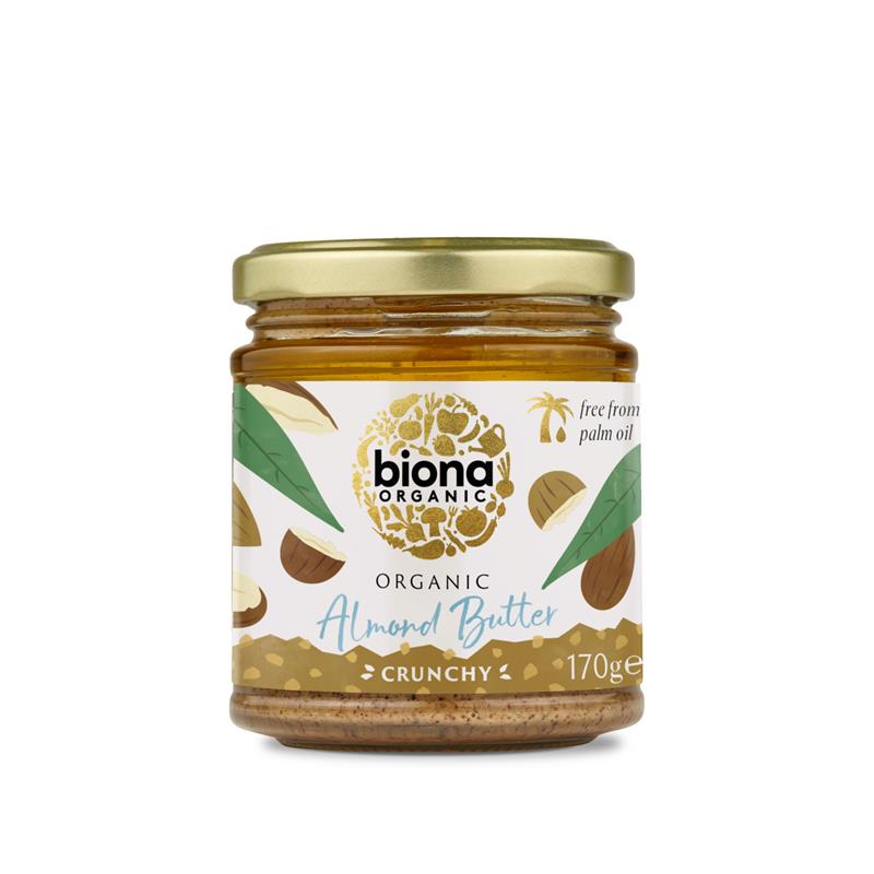 Crema Tartinabila de Migdale Crunchy Bio 170 grame Biona