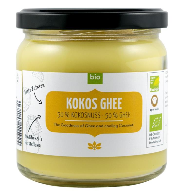 Crema Ghee cu Ulei de Cocos Bio 300gr Cosmoveda