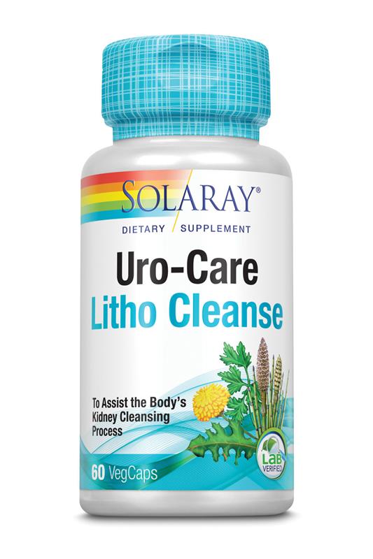 Uro-Care Litho Cleanse 60cps Solaray Secom