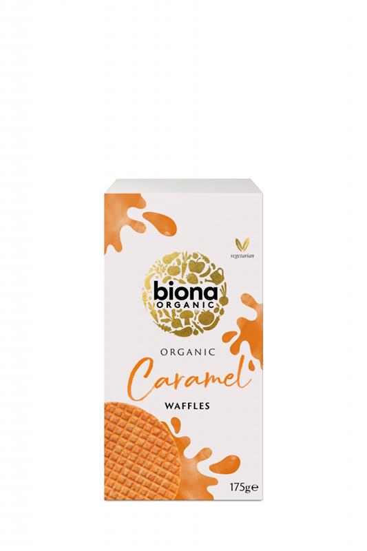 Vafe cu Caramel Bio 175gr Biona