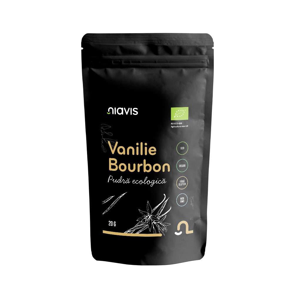 Vanilie de Bourbon Pulbere Ecologica 20 grame Niavis