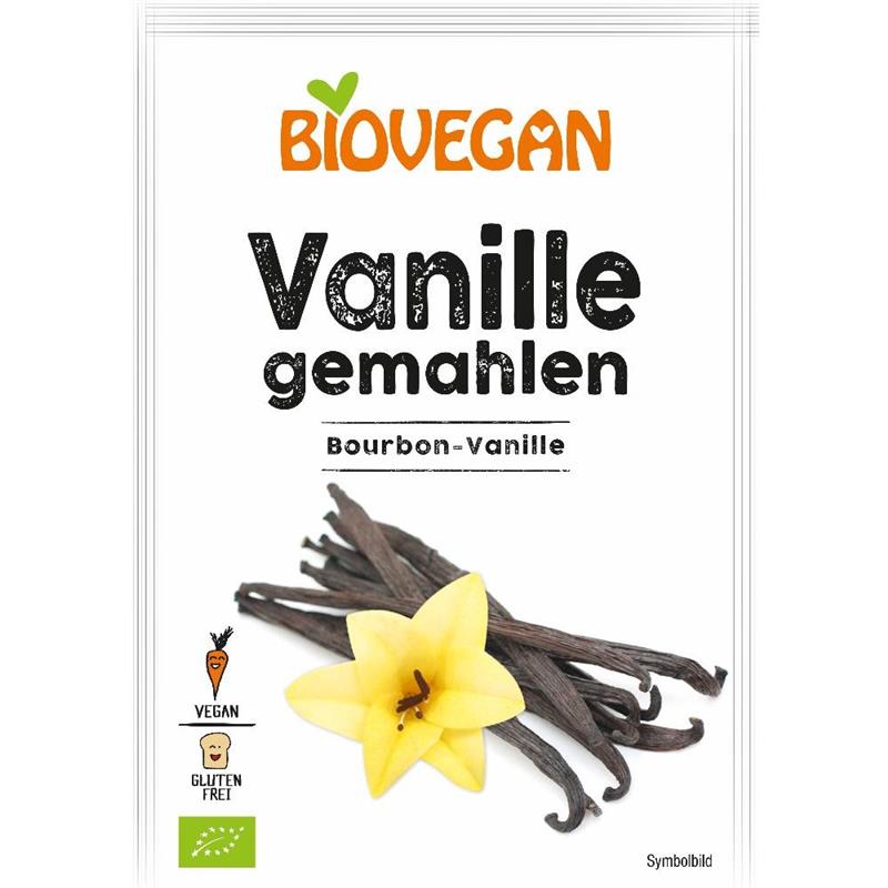 Vanilie Macinata Bourbon Fara Gluten Bio 5 grame Biovegan