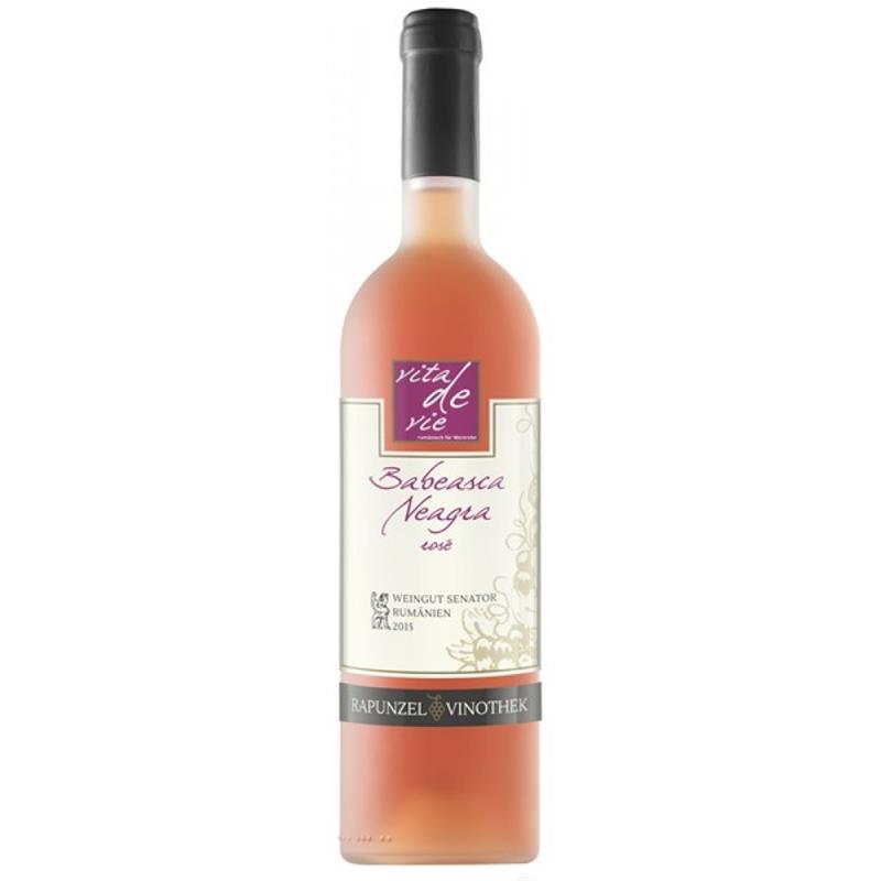 Vin Babeasca Neagra Rose Bio Rapunzel 750ml