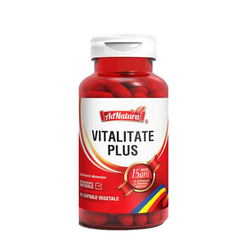 Vitalitate Plus 30 capsule Adnatura