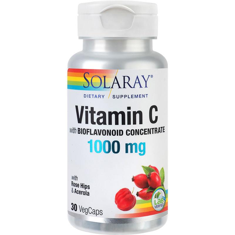 Vitamin C 1000mg Solaray 30cps Secom