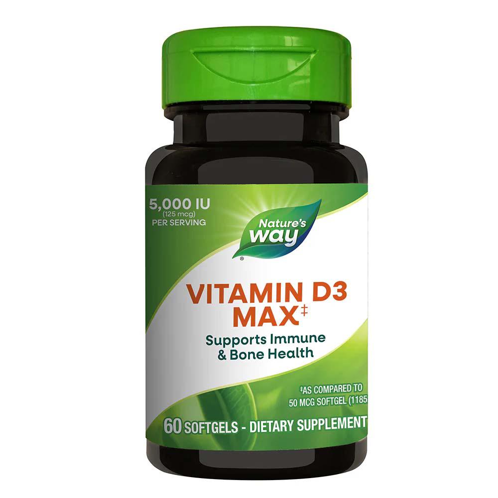 Vitamin D3 5000UI Nature's Way Secom 60cps