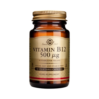 Vitamina B-12 500mg Solgar 50cps