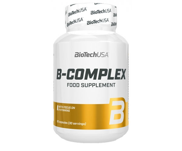 Vitamina B Complex 60cps Bio Tech USA