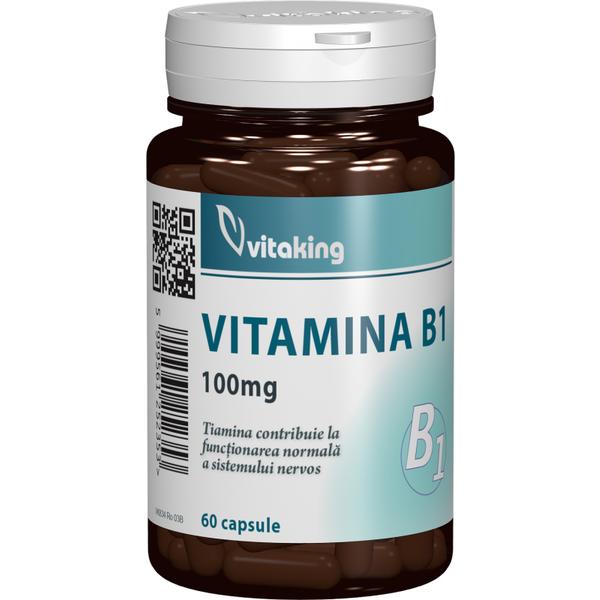 Vitamina B1 (Tiamina) 100mg Vitaking 60cps