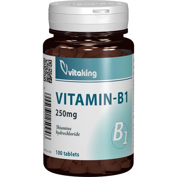Vitamina B1 (Tiamina) 250mg Vitaking 100cps