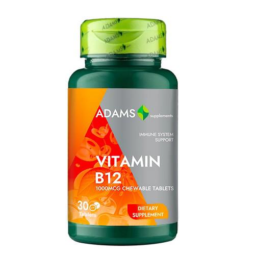 Vitamina B12 1000mcg 30 capsule Adams