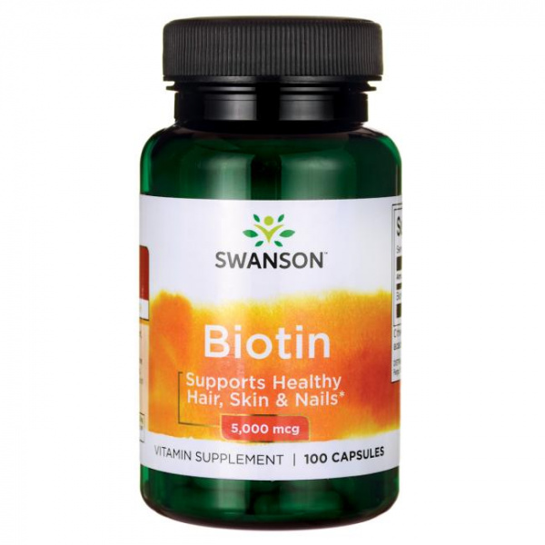 Vitamina B7 (Biotina) 5mg Swanson 100cpr