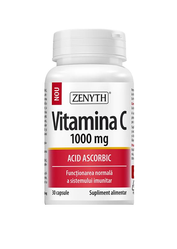 Vitamina C 1000mg 30cps Zenyth