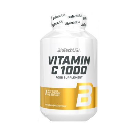 Vitamina C 1000mg Bioflavonoide 250cps Bio Tech USA