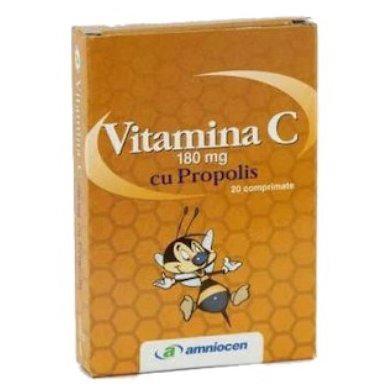 Vitamina C 180mg Propolis Amniocen 20tbl