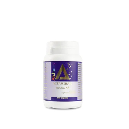 Vitamina C Alcalina 100% Naturala Alchemy 160 capsule Aghoras