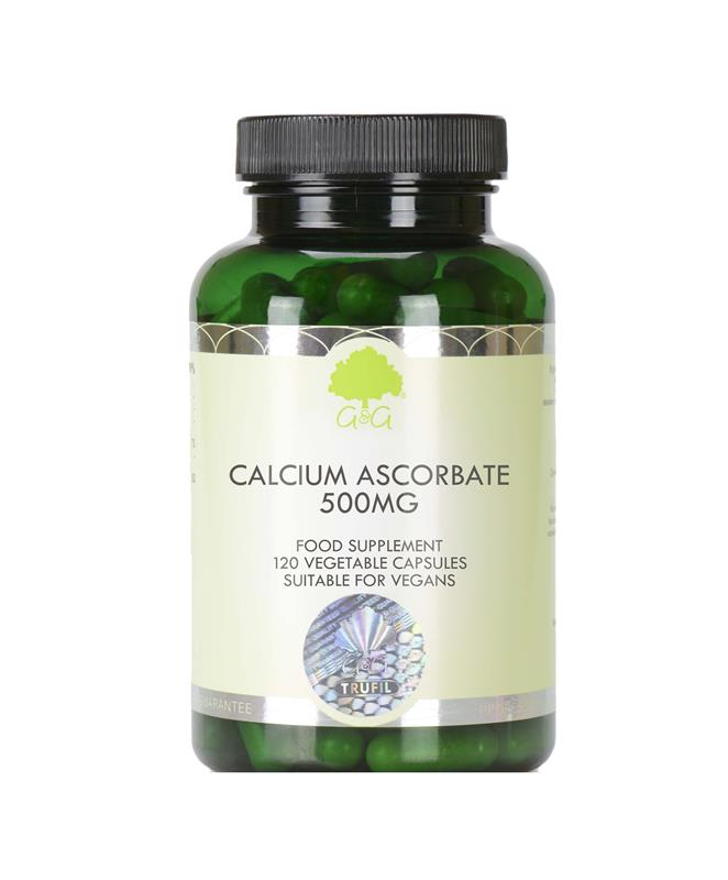 Vitamina C ( Ascorbat de Calciu) 500mg 120cps G&G