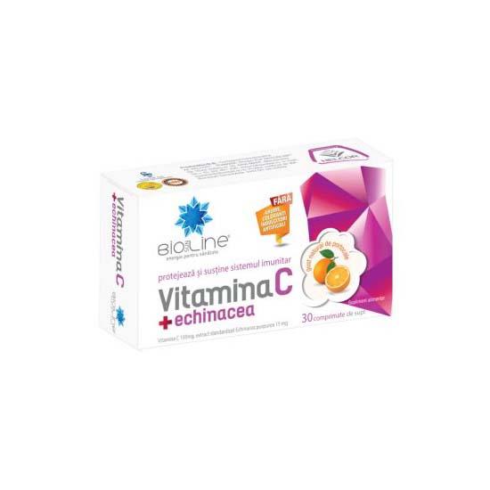 Vitamina C + Echinacea BioSunLine 30 comprimate Helcor