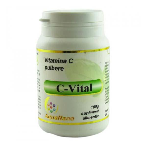 Vitamina C Naturala Pulbere 100gr Aghoras