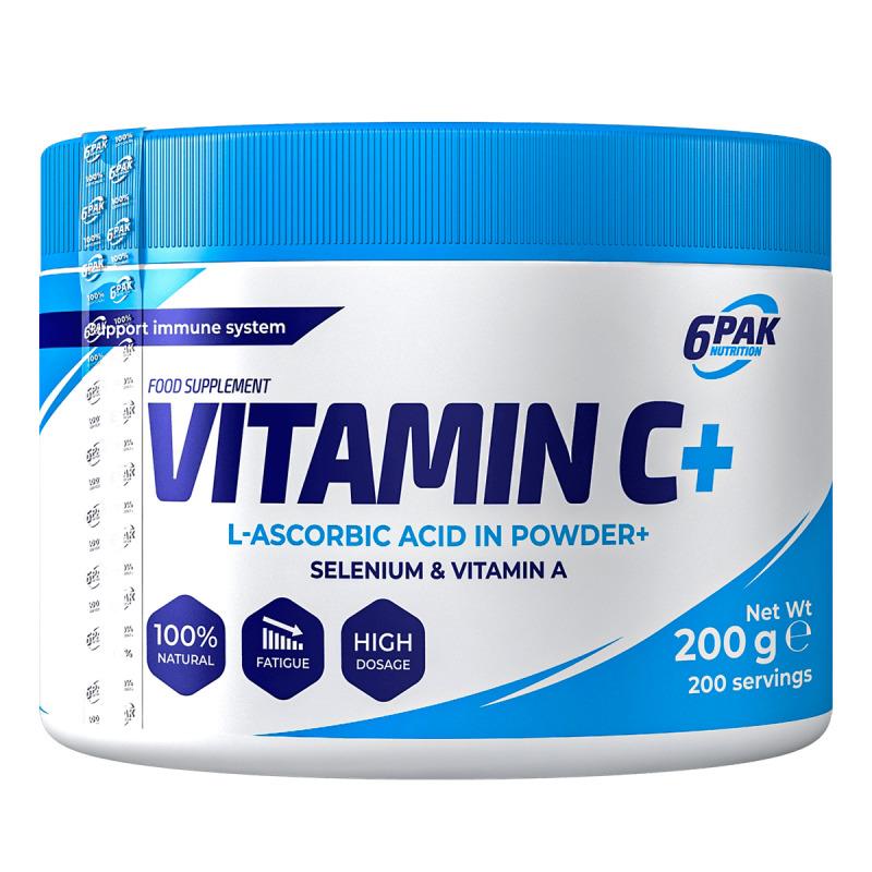 Vitamina C Plus Pudra 200 grame 6 Pak Nutrition