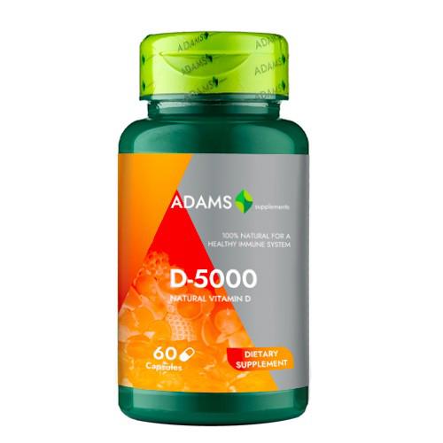 Vitamina D 5000 Naturala Adams Vision 60tbl