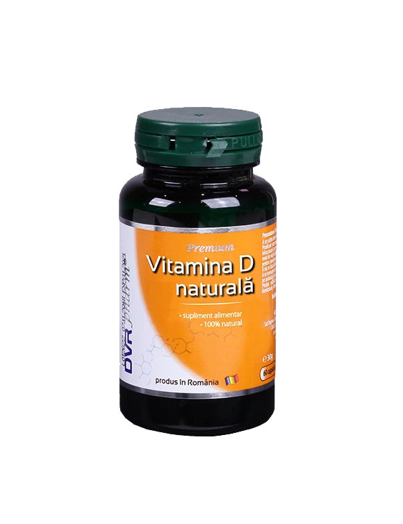 Vitamina D Naturala 60cps DVR Pharma