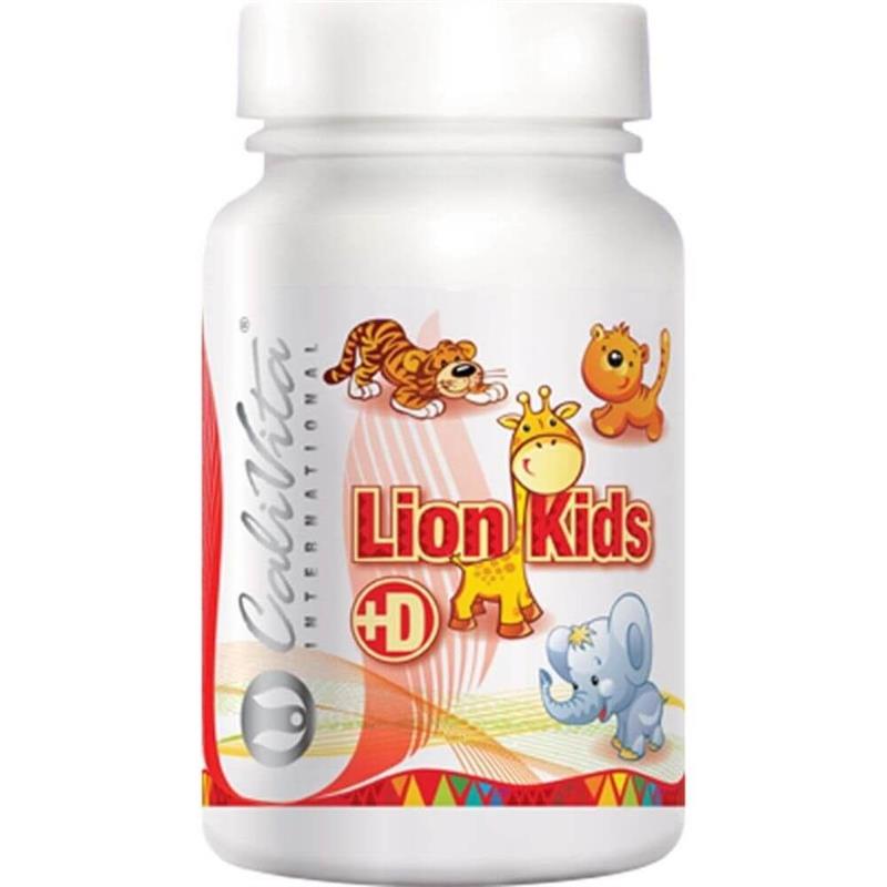 Vitamina D pentru Copii Lion Kids 90tbl CaliVita