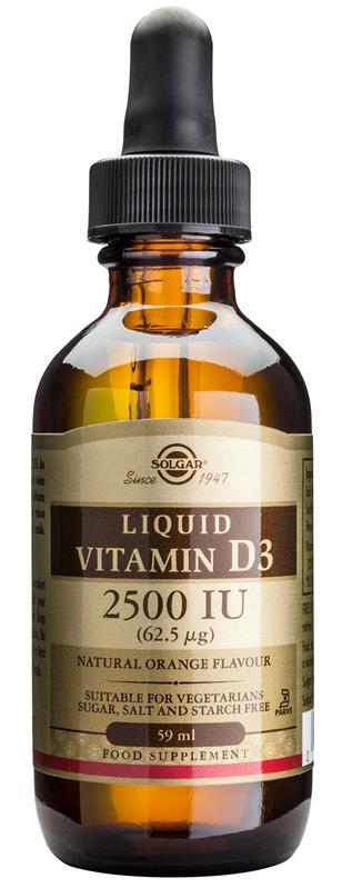 Vitamina D3 2500ui Solgar 59ml