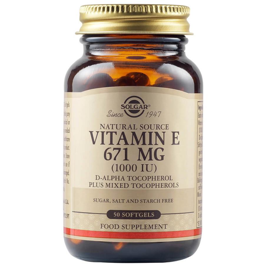 Vitamina E 1000 UI 50 capsule Solgar