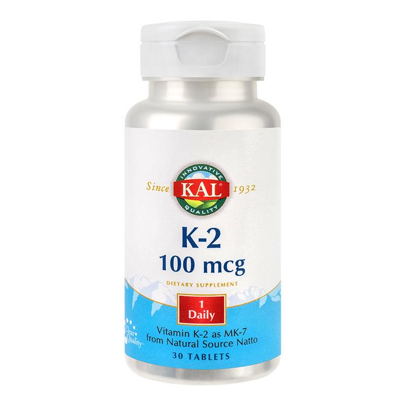 Vitamina K-2 100mcg Kal 30cps Secom